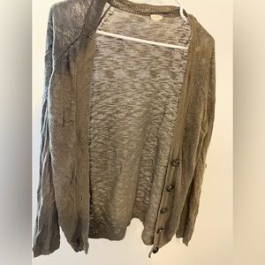 Jcrew featherweight long cardigan